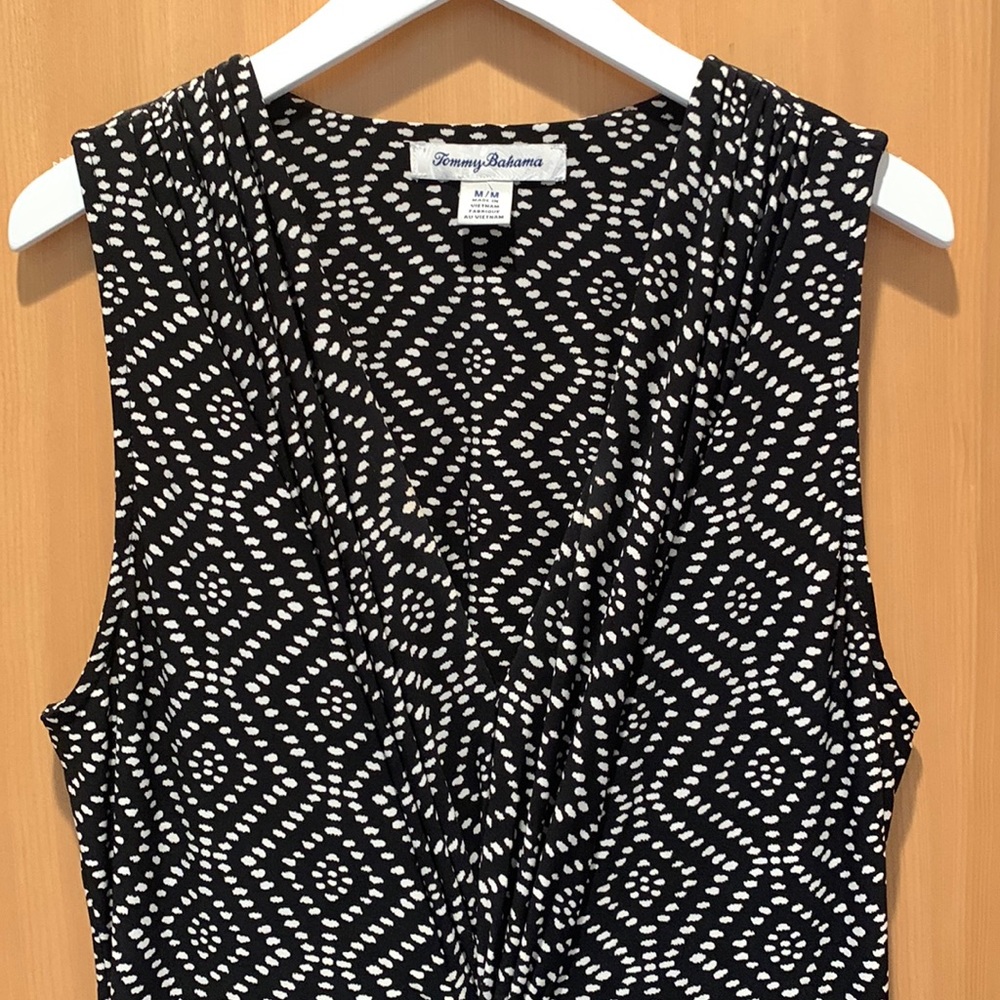 Tommy Bahama Black and White Maxi Dress